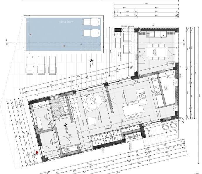 Prodaje se kuća rih-bau, sa pogledom na more u Pomeru 19