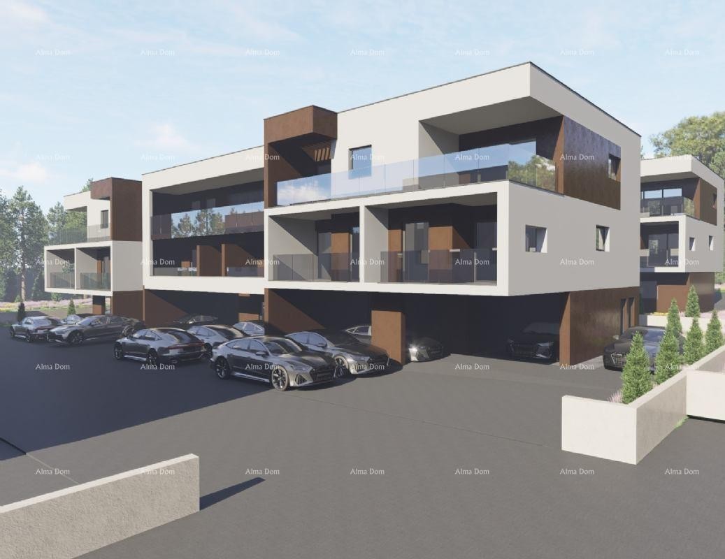 Prodaja stanova u novom stambenom projektu, Pula. Valmade 2
