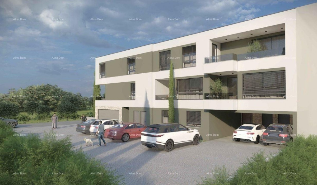 NEW BUILDING IN PULA – APARTMENT WITH TWO BEDROOMS AND BALCONY 1