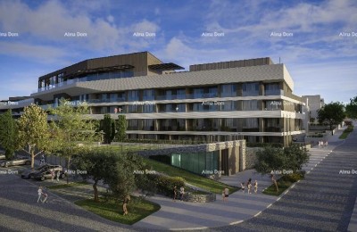 Умаг – курорт роскоши и красоты! Продаются апартаменты на курорте с общим пейзажным бассейном на крыше площадью 105 м!