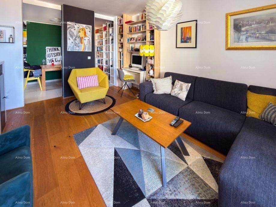 Пула, Веруда, оборудованная квартира с панорамным видом 1