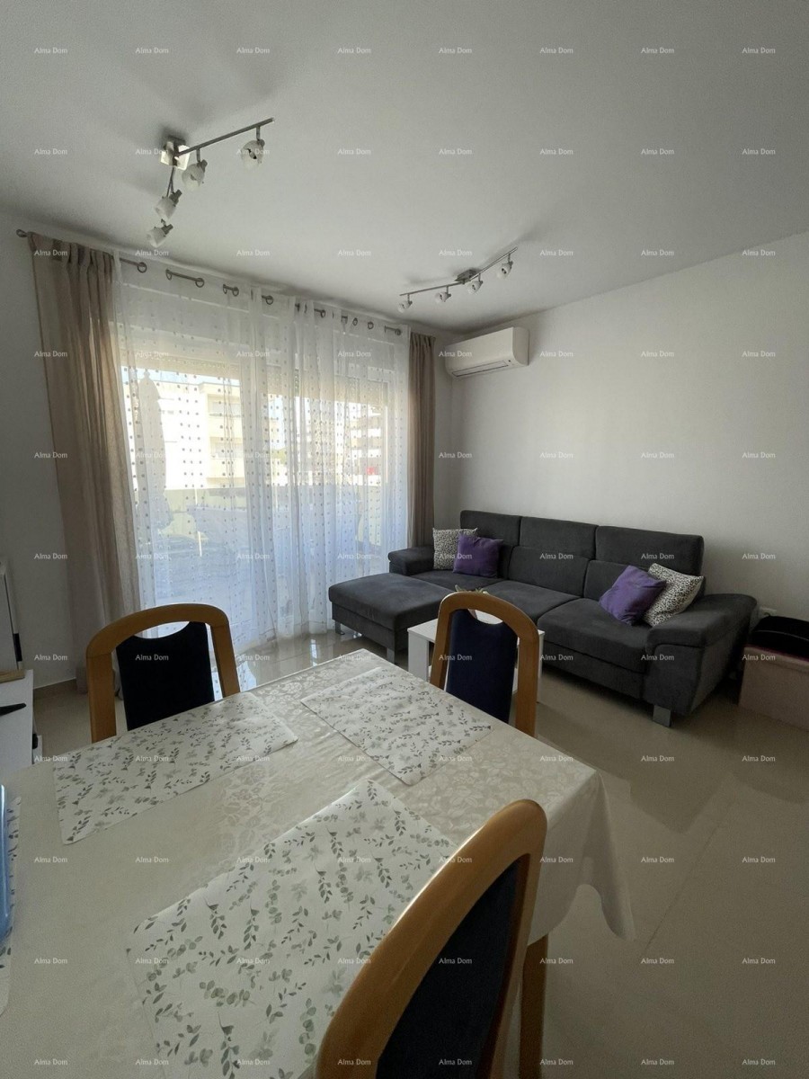 Pula – modern and fully furnished 44 m2 apartment in a new building with a spacious terrace. Istria property for sale. 3