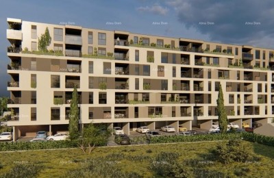 Pula! Multi-family, modern building with an elevator, close to the center.