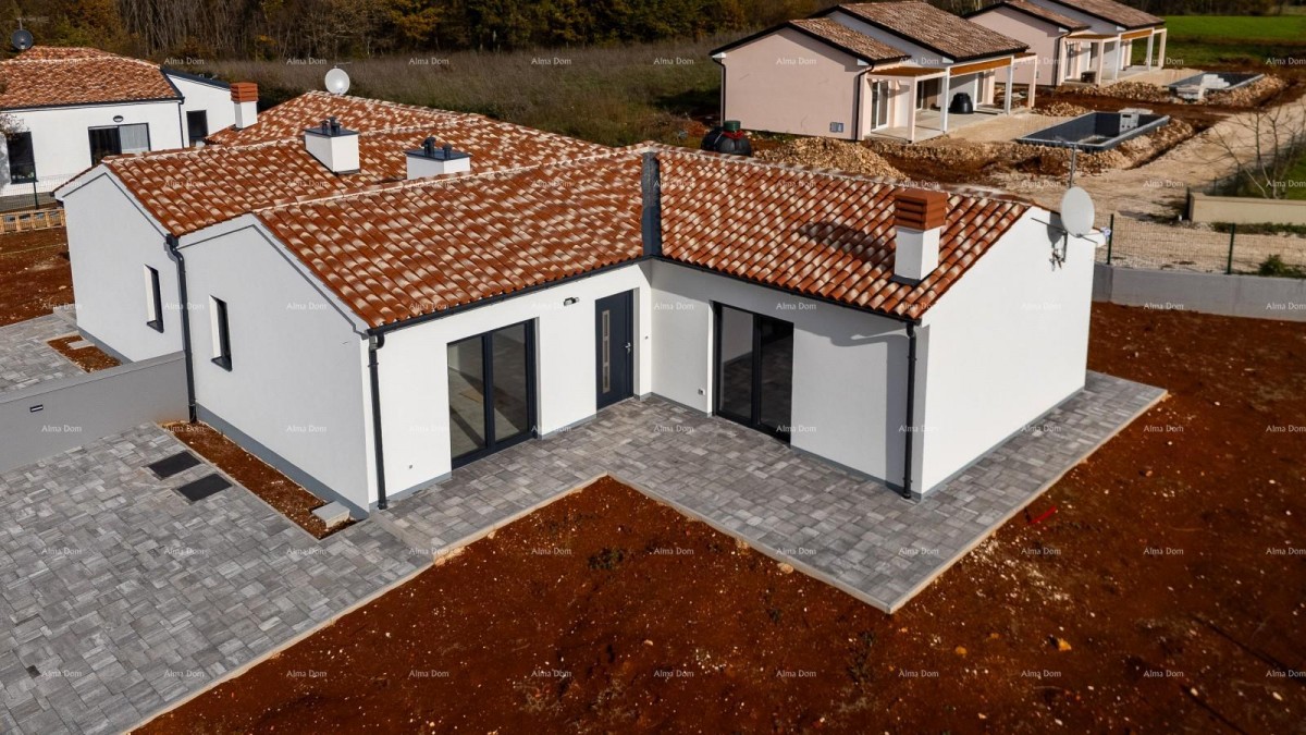 BARBAN, KOŽLJANI - Novogradnja / Dupleks, desni dio. Ekolloško mjesto 1