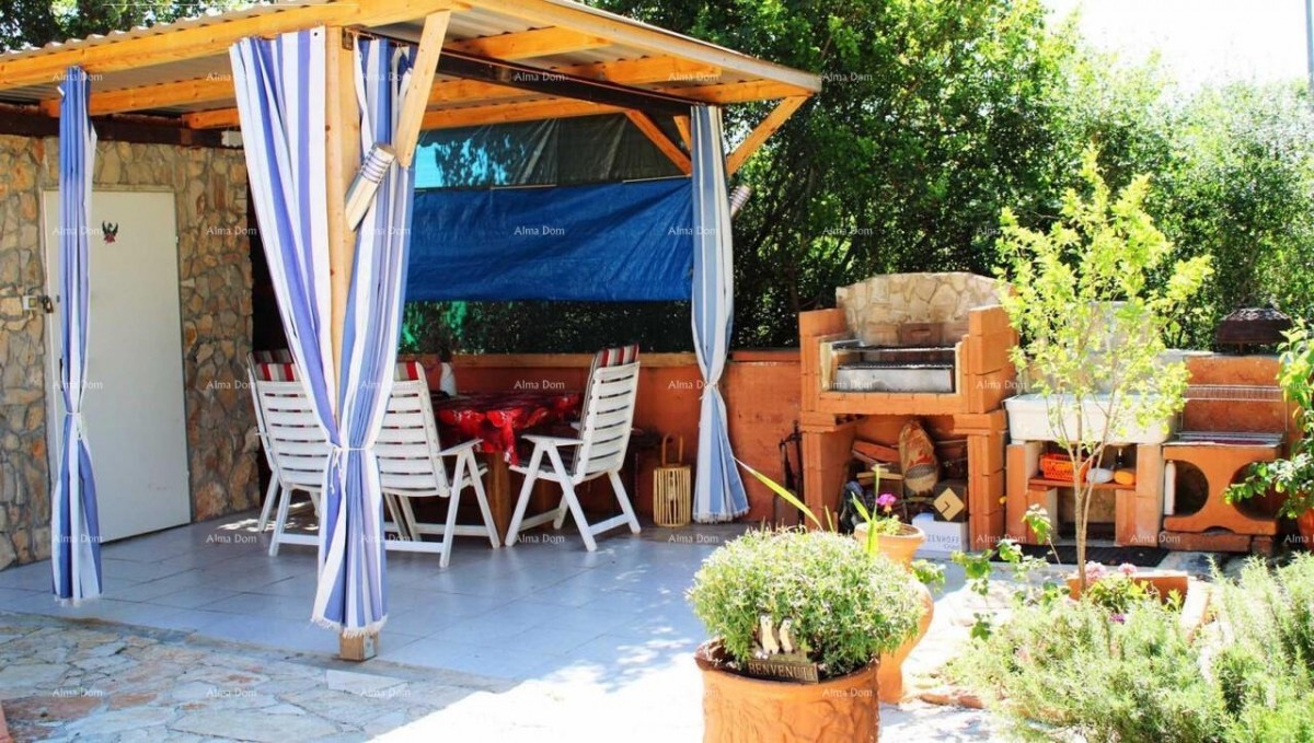 МЕДУЛИН – АУТЕНТИЧНЫЙ ИСТРИЙСКИЙ ДОМ (КАЖУН) С САДОМ, 600 М ОТ МОРЯ 4