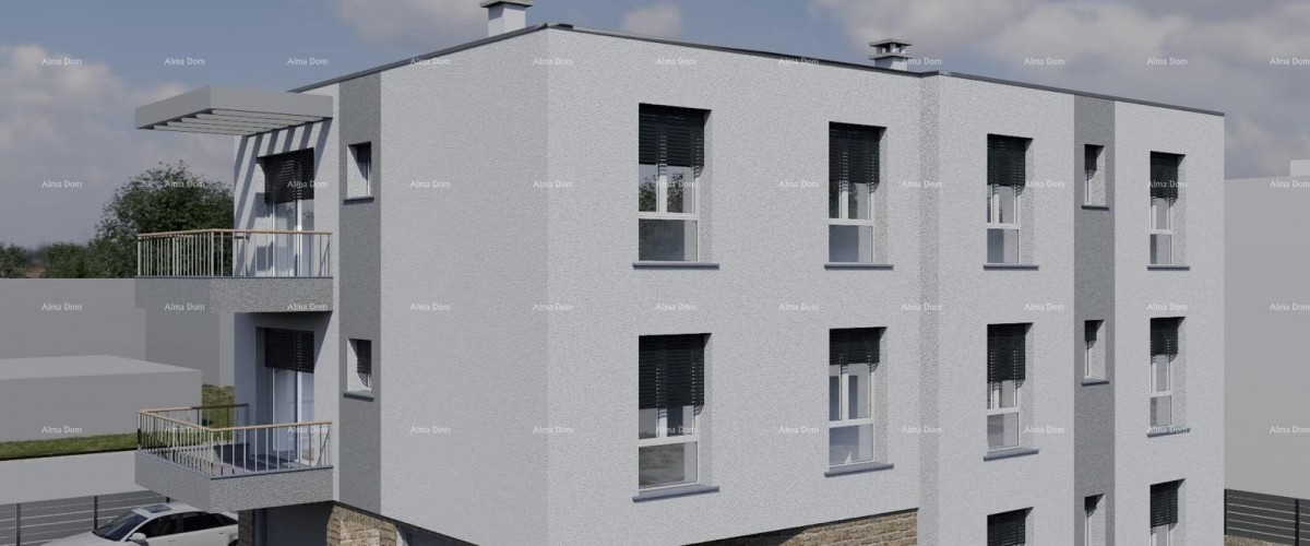 Two-bedroom apartment with a parking space 12