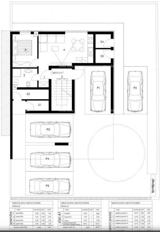 Prodaja stanova u novom stambenom projektu, Pula. Valmade. 6