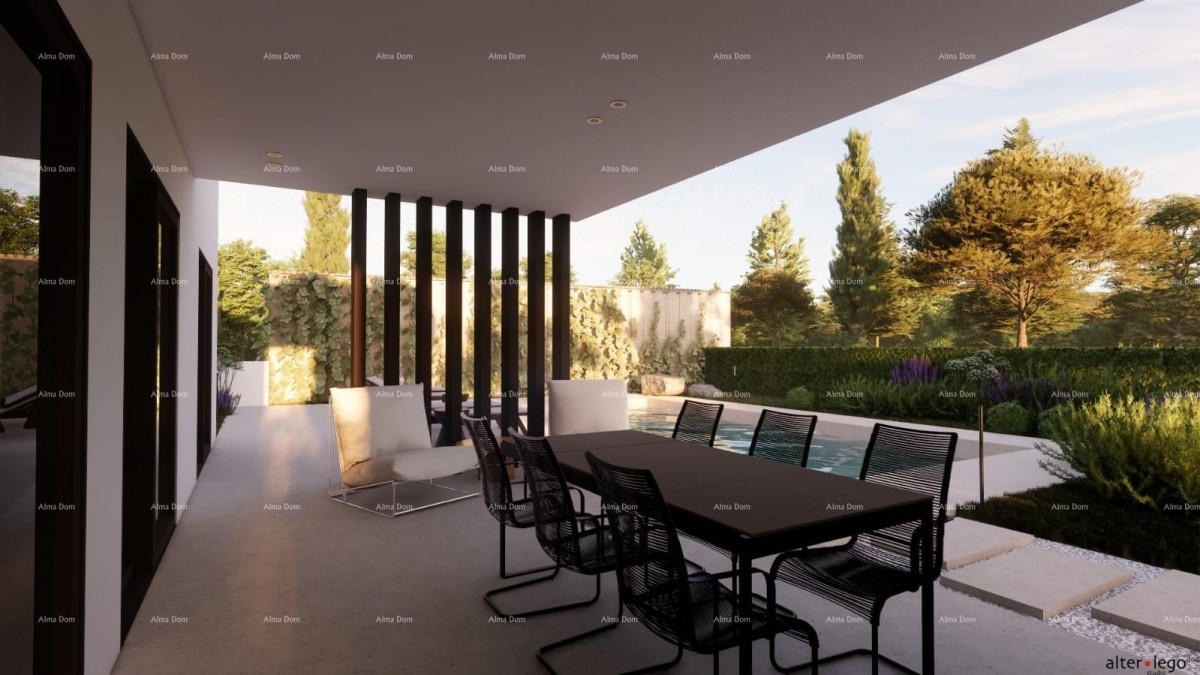 Prodaja zemljišta s  građevinskom dozvolom i projektom, okolica Vodnjana! 11