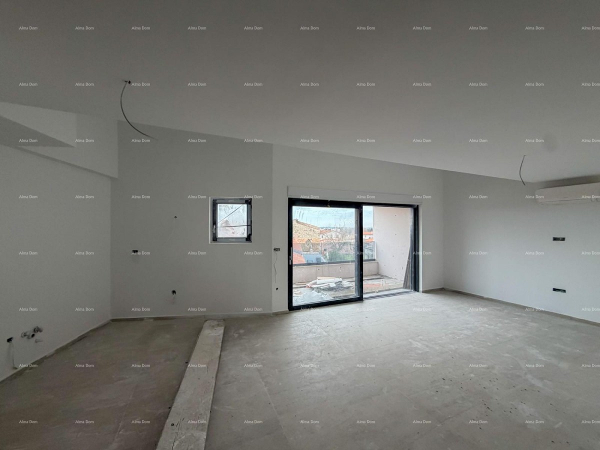 Prodaja stanova u izgradnji, Valbandon! Doetažni stan. Blizina plaža. 17