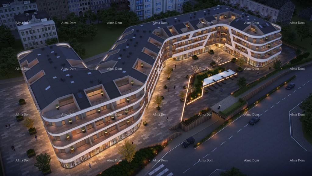 Poreč, stanovanjsko poslovni objekt v gradnji s stanovanji in podzemnimi garažami 2