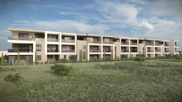 Vendita! Appartamento in nuovo complesso con 3 camere da letto e due posti auto, Pula, Valdebek! S4 5