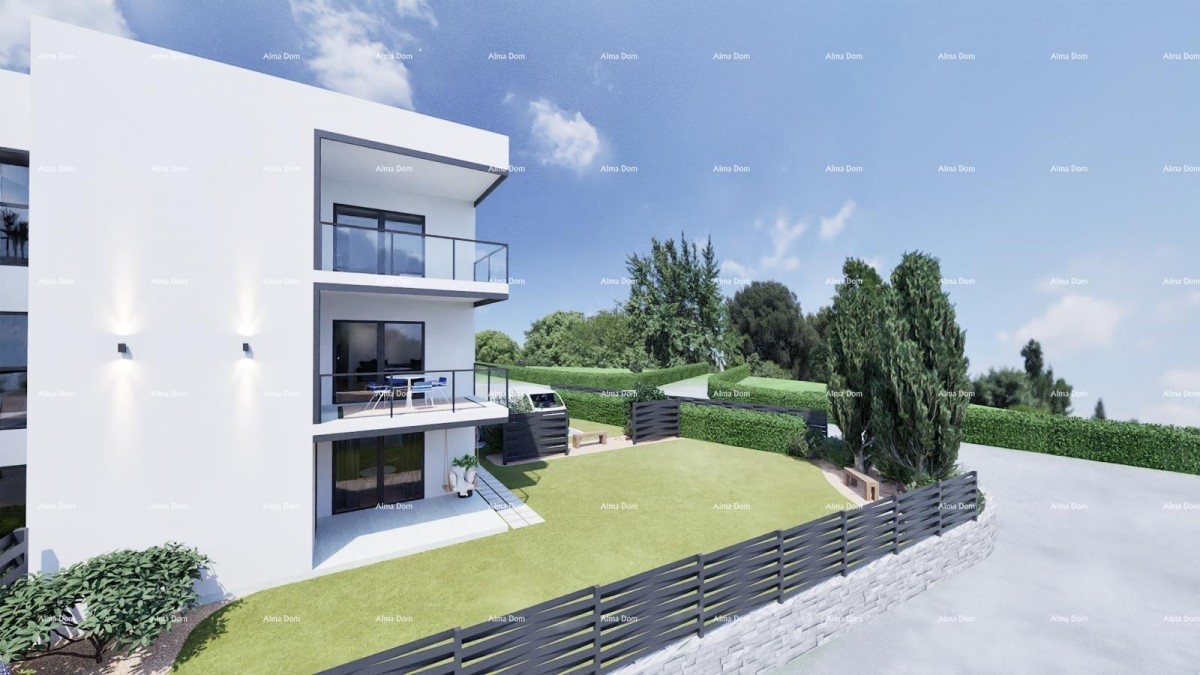 For Sale – Modern, New Apartments in Peroj with Sea View. 3