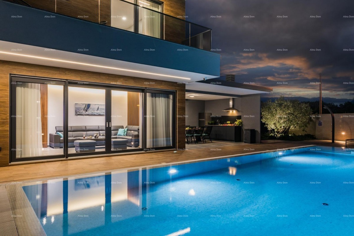 Фажана! Современная вилла с бассейном! 2