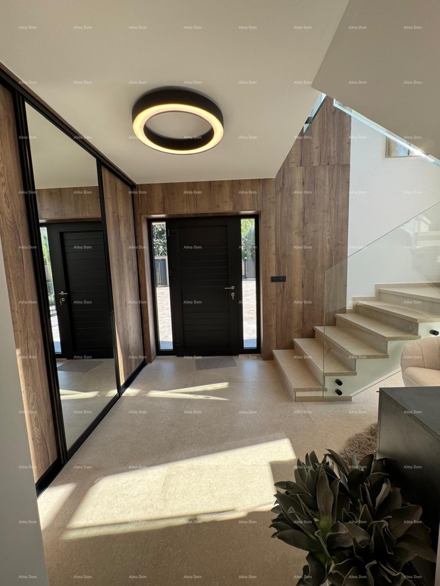 Istria – Medulin, an impressive villa by the forest with a sea view 13