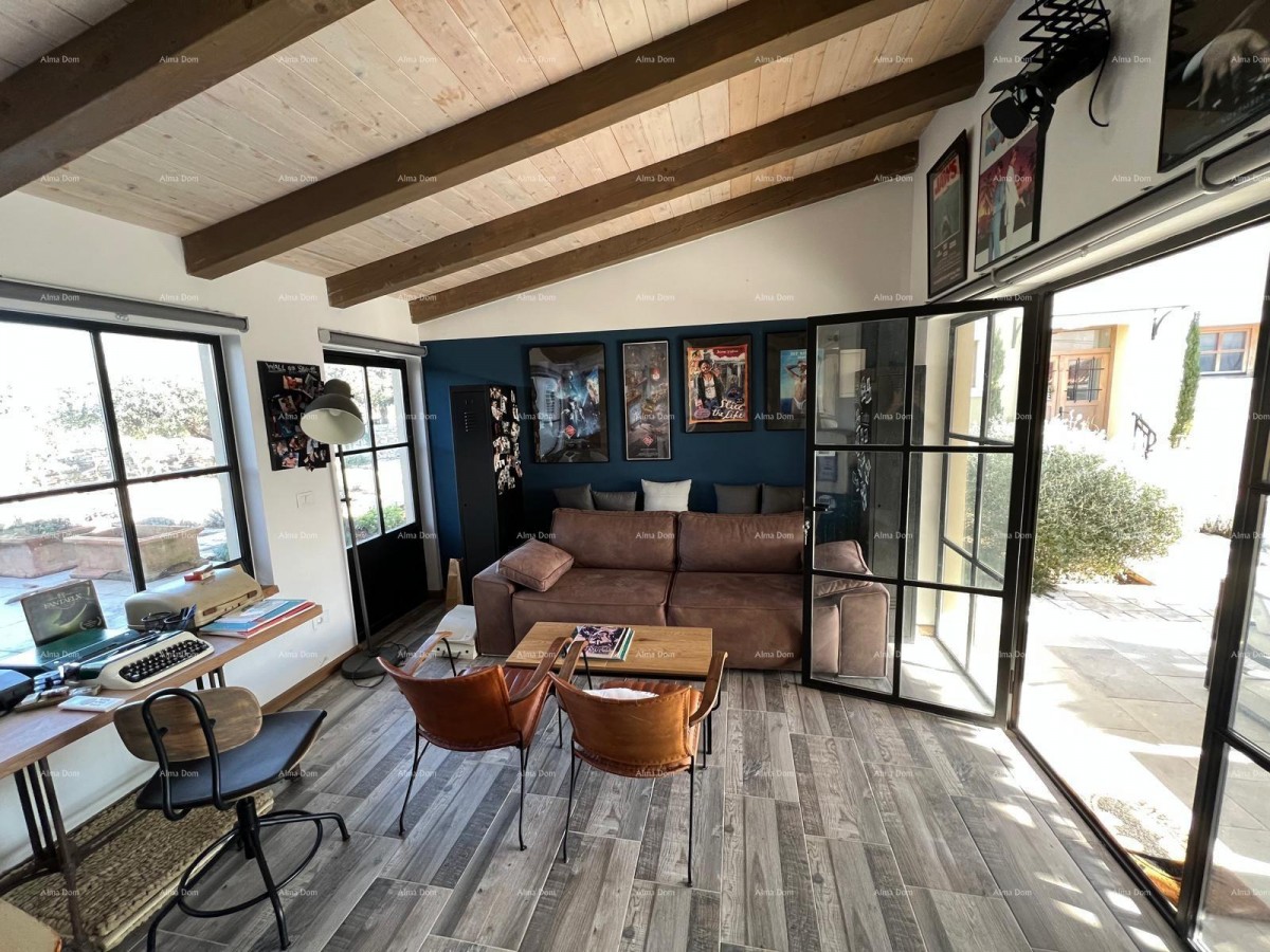 Prekrasna rustikalna kuća s bazenom i manjim dodatnim objektom-pool house, Svetvinčenat! 15