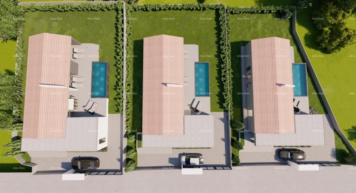 Prodaja moderne pritličnice, 2 km od plaže, blizu Duge Uvale! 3