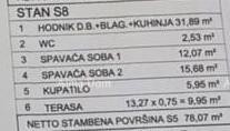 Novigrad – Nuova costruzione, appartamento di 78,07 m² con terrazza di 13 m². 3