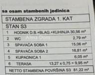 Novigrad – Nuova costruzione, appartamento di 81,22 m² con terrazza di 13 m². 3