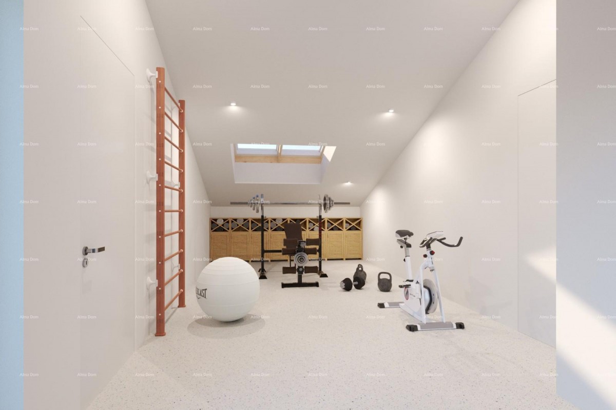 РОВИНЬ - Двухуровневая квартира в новом проекте / ТОП-расположение, 2 минуты до моря! (D) 12