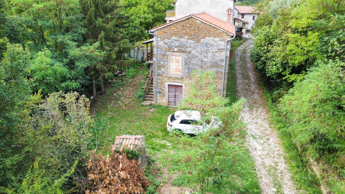 Sale - Stone Istrian House with Building Land, in a Smaller Town, Near Buzet! 3