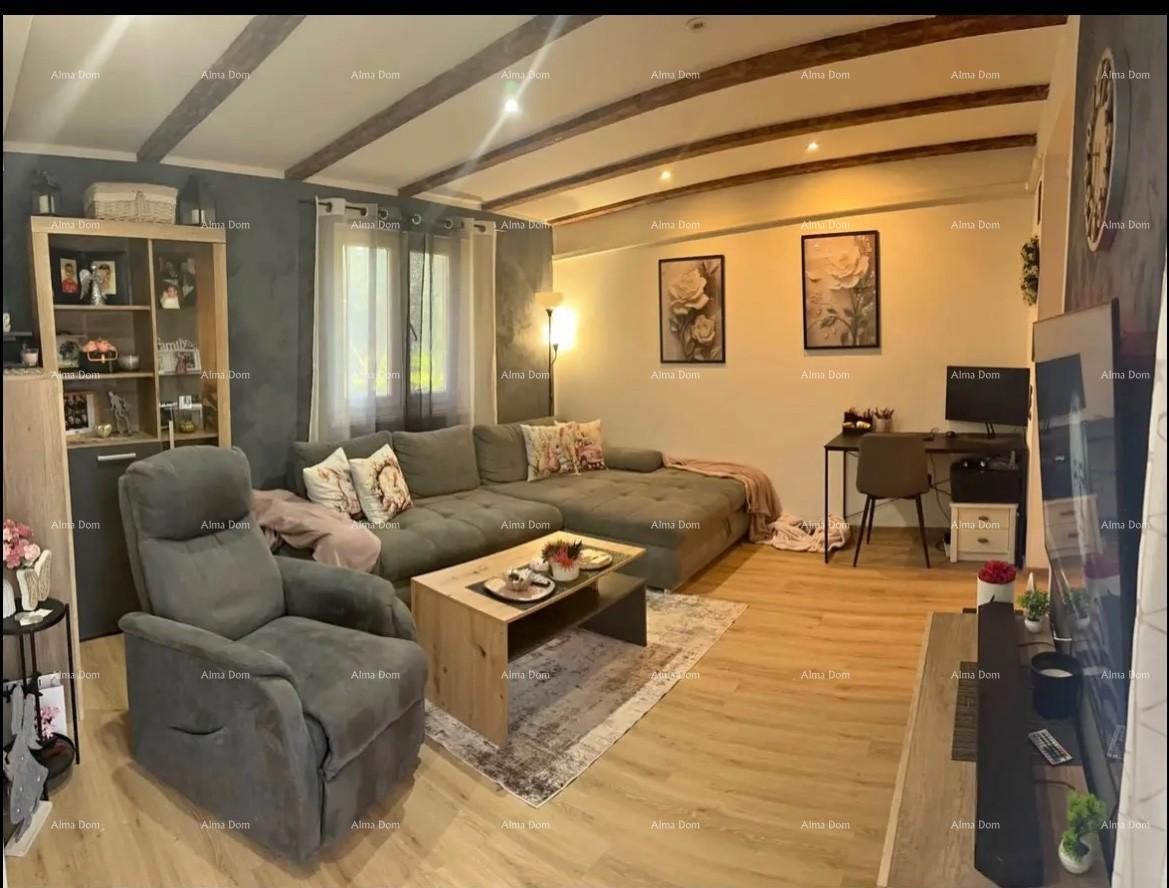 Šišan – prizemni stan 72 m² s dvorištem od 70 m2. 2