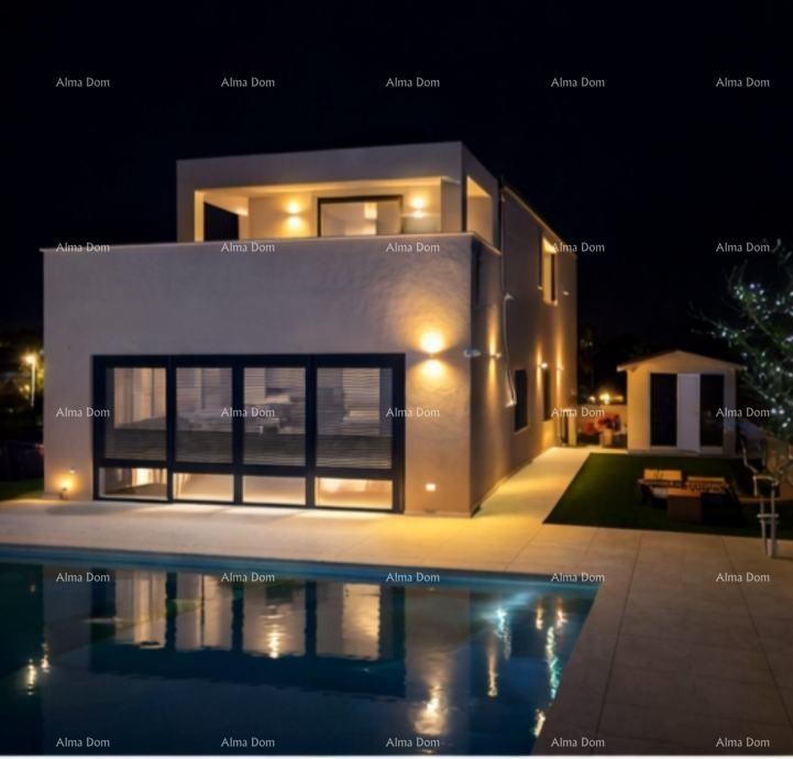 Galižana – casa con piscina e vista mare 1