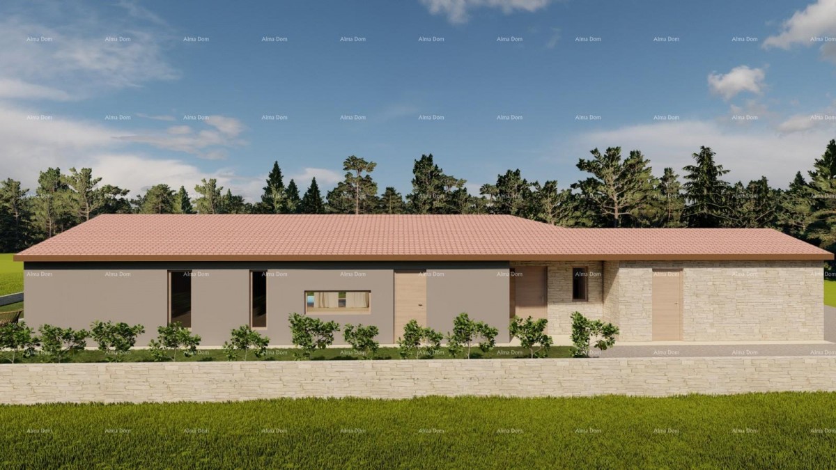 Топ предложение! Продажа земли с разрешением на строительство для постройки семейного дома с бассейном, Тиньян! 7