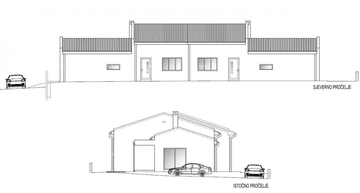 Prodaja moderne dupleks vile s bazenom, Kožljani, Barban! 2