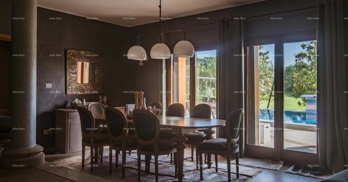 Lussuosa villa in pietra istriana con piscina in stile toscano, Rovigno! 17