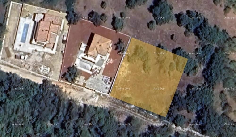 Jurcanija, Buje. Building land with a panoramic view 2