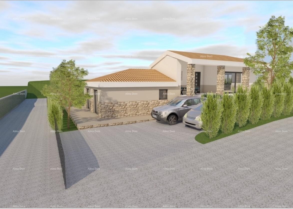 Prodaja građevinske parcele sa ishodovanom,  pravomoćnom građevinskom dozvolom , BIBIĆI!! 6