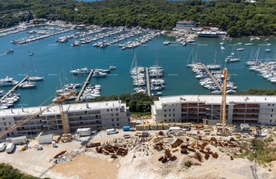 Sale of modern apartments in an exclusive building with a view of the marina, Pula!