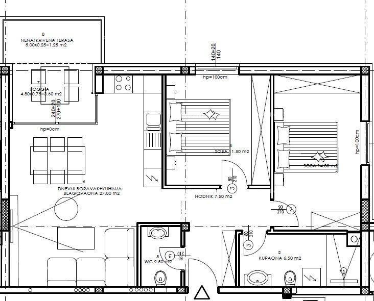Novi stambeni projekt- prodaja stanova na odličnoj lokaciji, Pula! 1