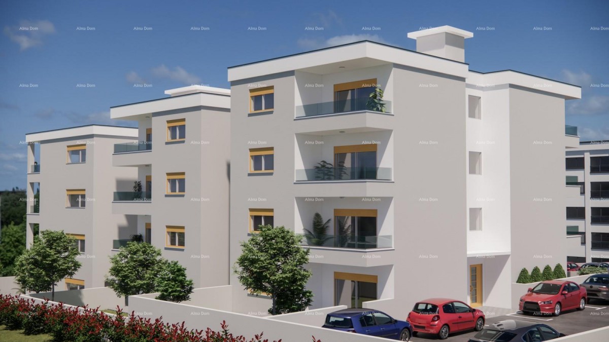 Prodaja- Moderni stan u Puli, idealan za obitelj. 200m od centra. 4