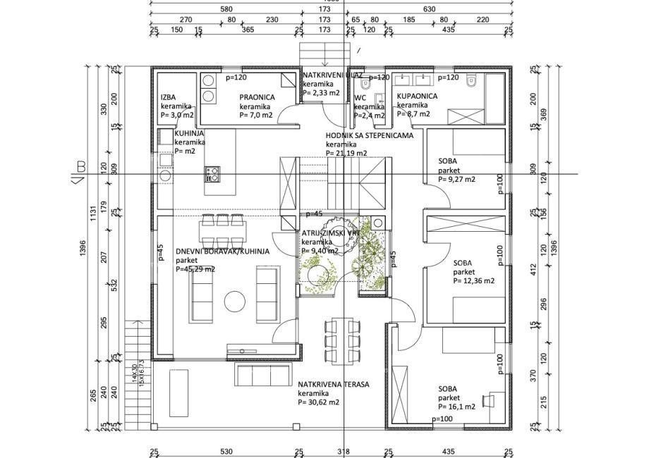 Прекрасный участок земли продается, окруженный лесами и виноградниками, с видом на Грачишће и Учку! 17