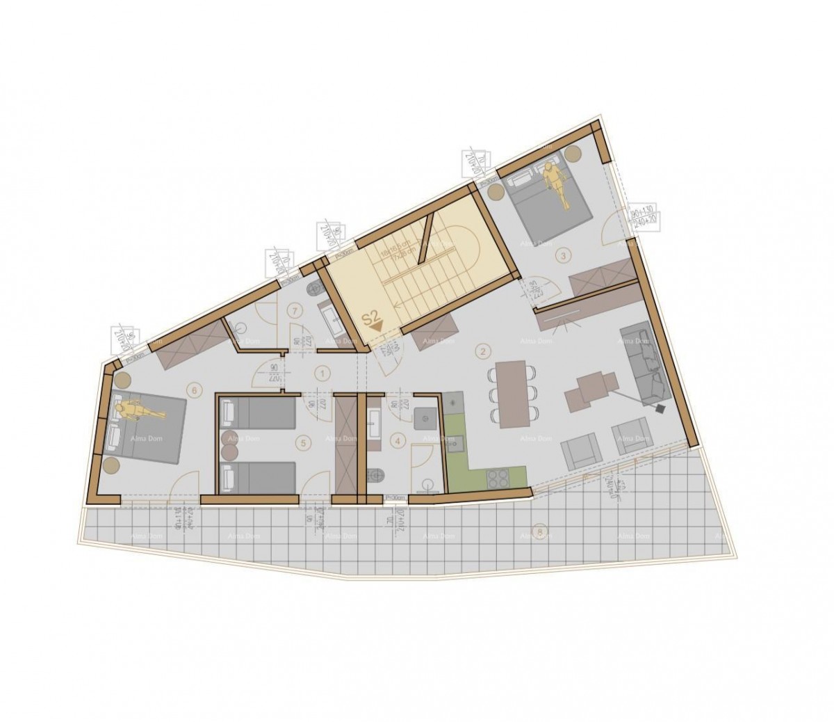 Stanovanje Medulin 6