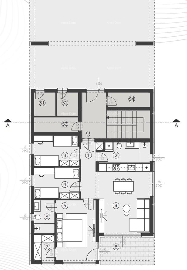 Vendita di appartamenti in moderna nuova costruzione con piscina, vicino a Fažana! 8