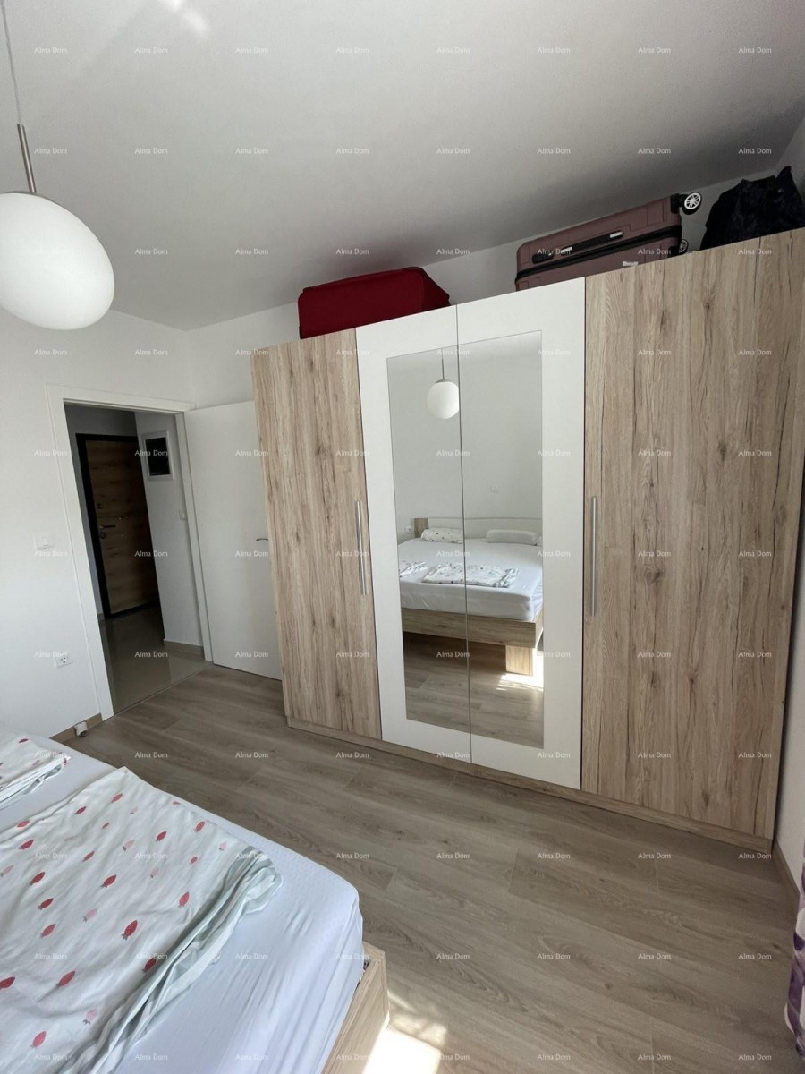 Pula – modern and fully furnished 44 m2 apartment in a new building with a spacious terrace. Istria property for sale. 9