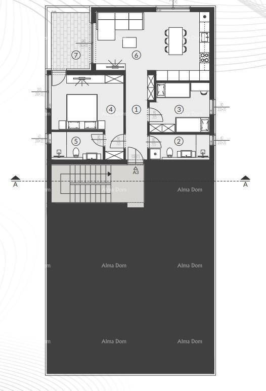 Vendita di appartamenti in moderna nuova costruzione con piscina, vicino a Fažana! 8