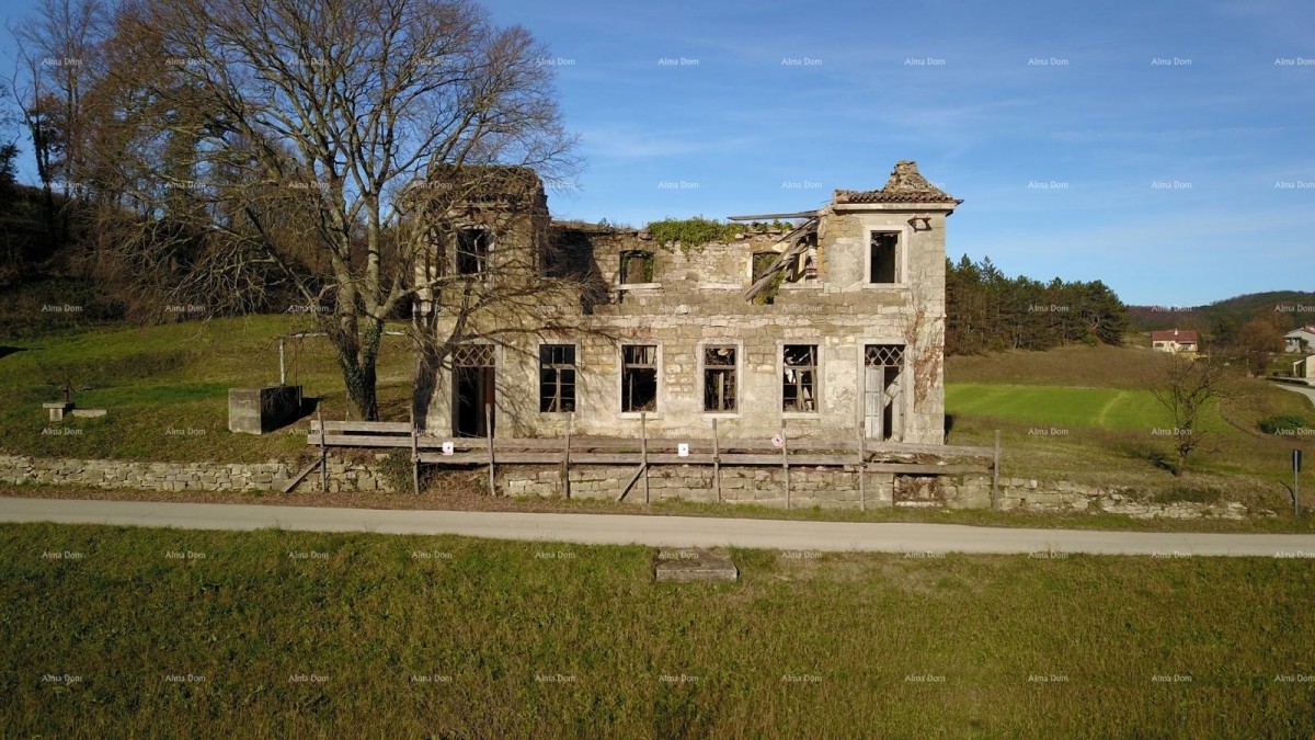 Vendita - casa in pietra istriana in fase di ristrutturazione, Cerovlje! 1