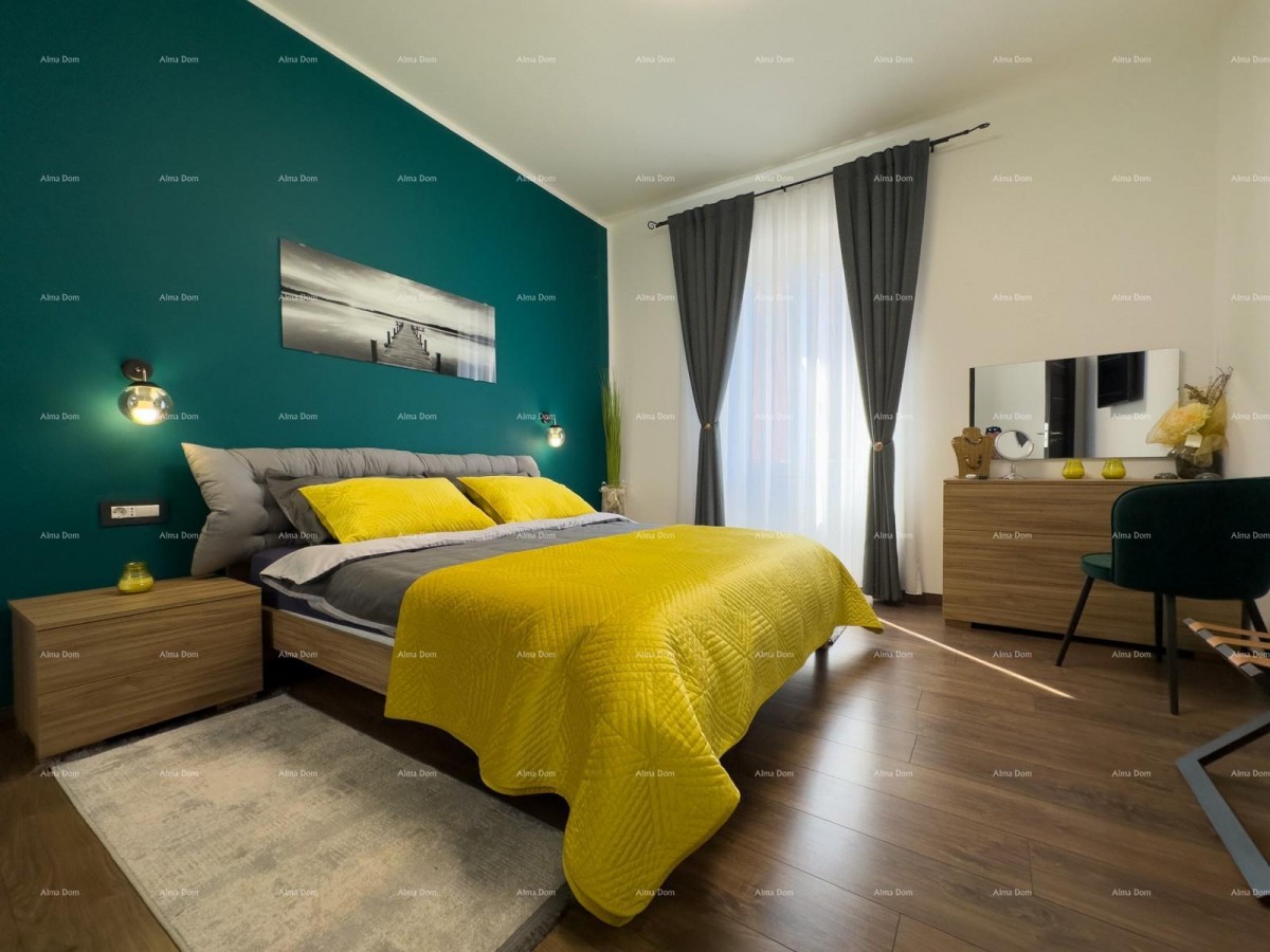 Пула центр улица Истарска 500 метров от Арены Современная полностью отремонтированная и меблированная городская квартира 16