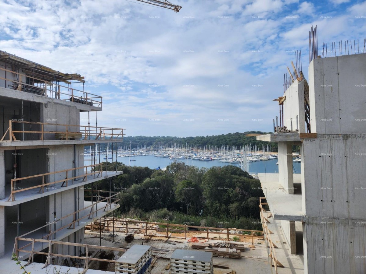 Prodaja modernih stanova u eksluzivnoj zgradi sa pogledom na marinu, Pula! 17