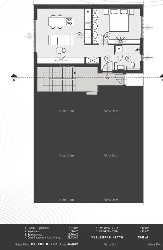 Appartamenti in vendita in un moderno edificio di nuova costruzione con piscina, Fasana! 8