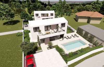 Vendita di terreni con permesso di costruzione e progetto, nei dintorni di Vodnjan!