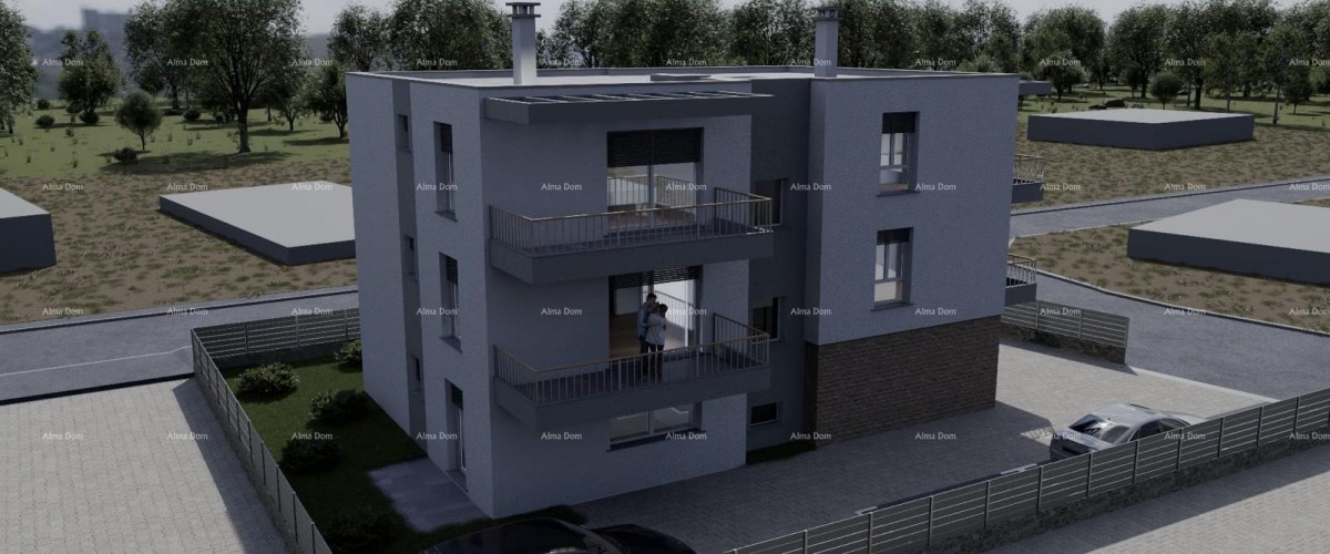 Two-bedroom apartment with a parking space 13