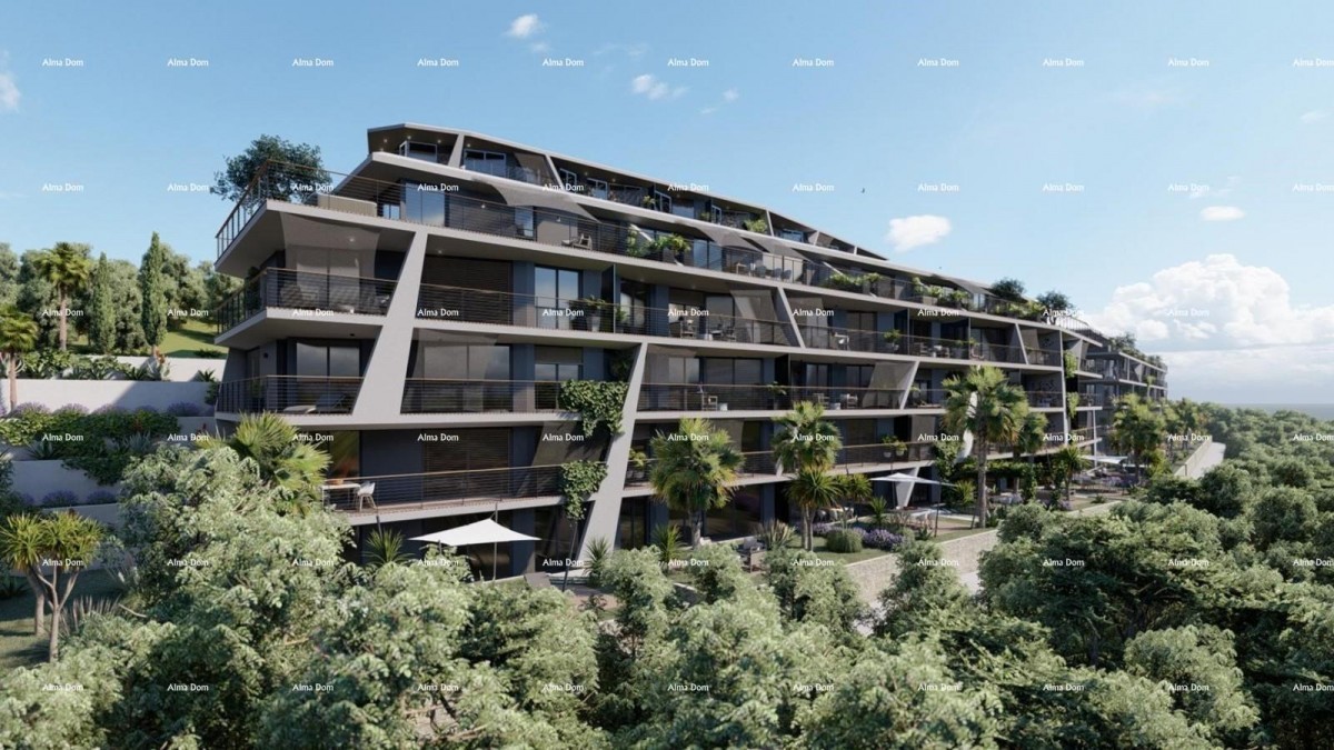 Prodaja modernih stanova u eksluzivnoj zgradi sa pogledom na marinu, Pula! 4