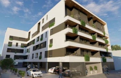 A modern apartments for sale in a new building, center, Pula!