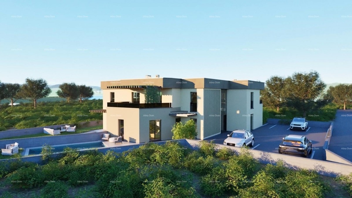 Apartment in Ližnjan, 1000 m from the sea, with a terrace and parking space 4