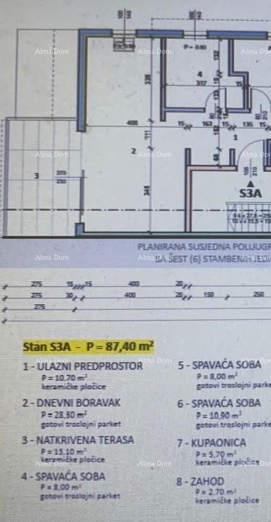 Умаг! Ловречица – новостройка в отличном месте. 2