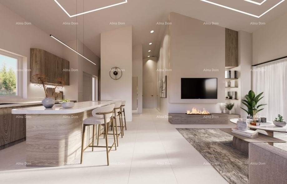 Люксовые дома в Каштелире (Истрия) 17